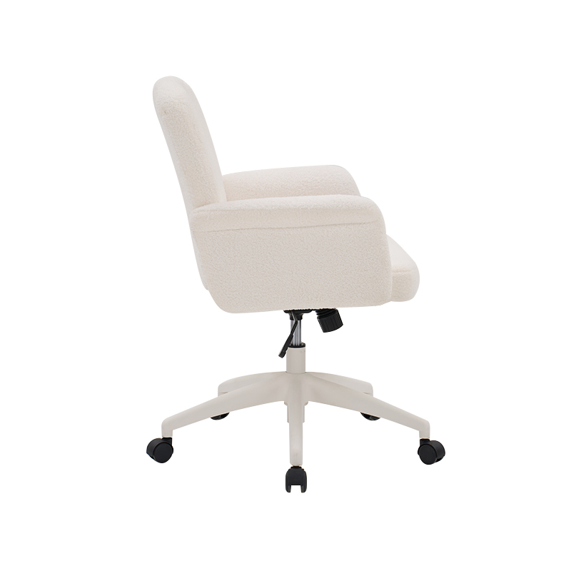 羊皮面料现代家庭办公桌椅