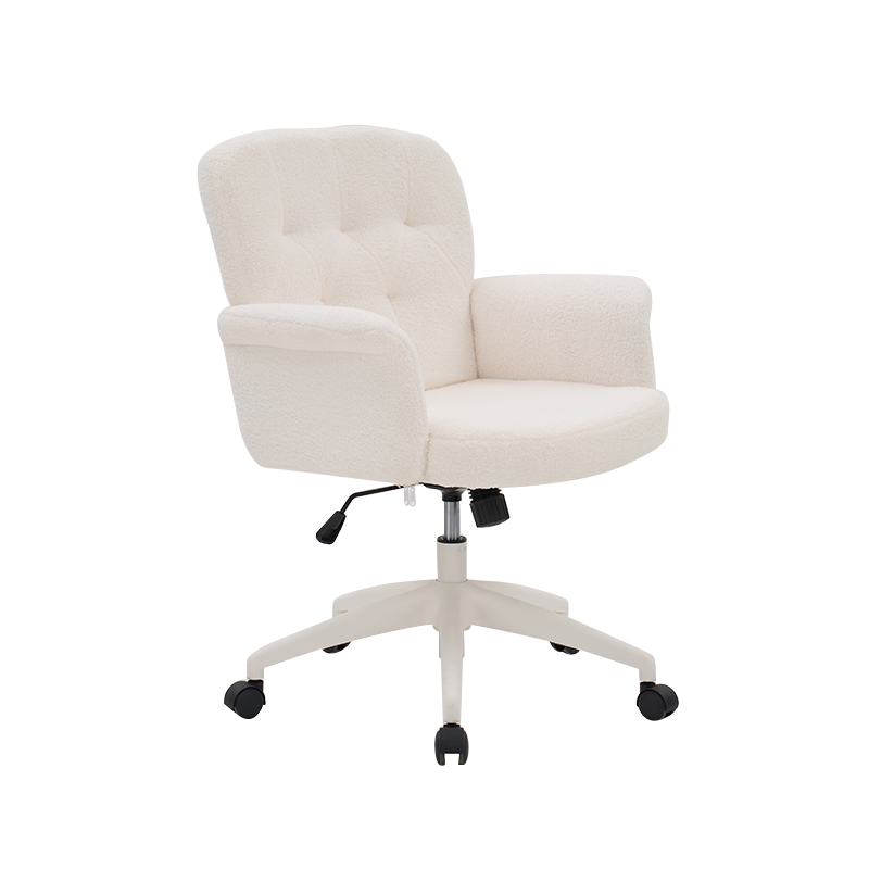 羊皮面料现代家庭办公桌椅