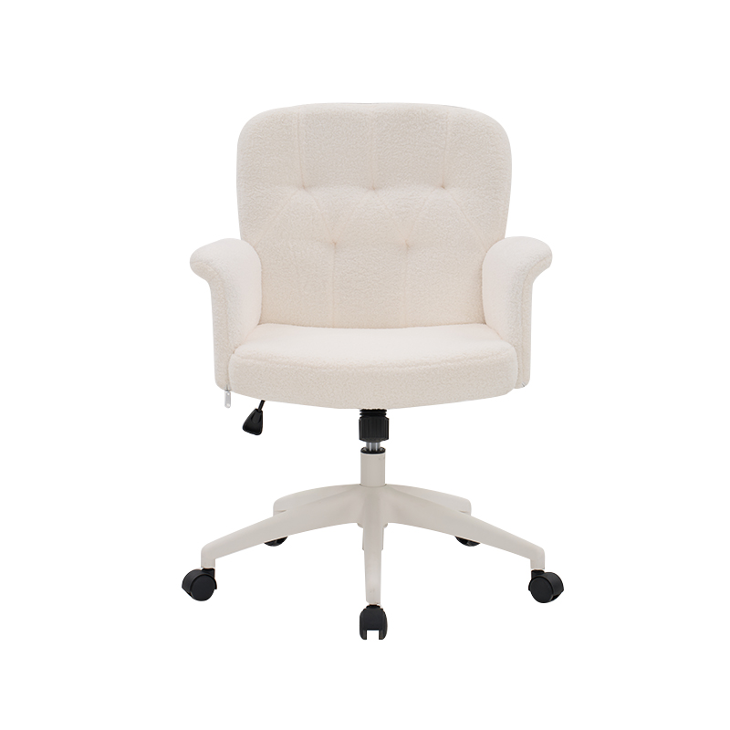 羊皮面料现代家庭办公桌椅