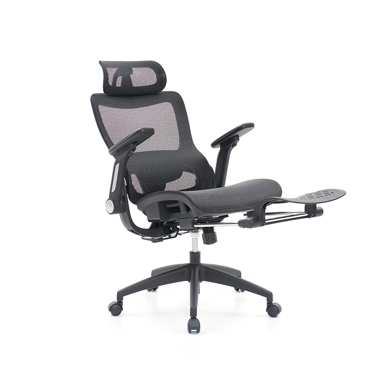 带脚凳的人体工学网状办公游戏椅,高背家用办公桌椅 带脚凳的人体工学网状办公游戏椅,高背家用办公桌椅