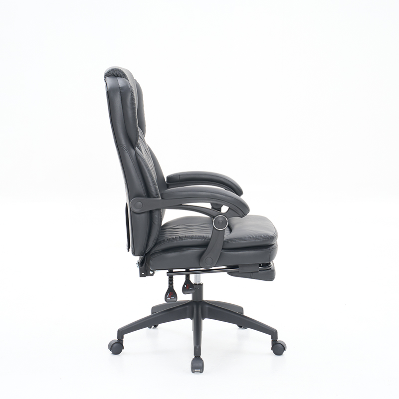 带脚凳的人体工学可躺式办公椅